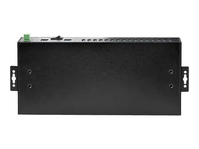 StarTech.com 16-Port Industrial USB 3.0 Hub 5Gbps, Metal, DIN/Surf...