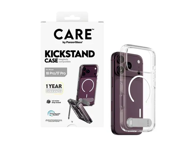CARE by PanzerGlass - Beskyttende deksel for mobiltelefon - med st...