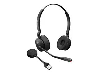 Jabra Engage 55 Stereo - Hodesett - on-ear DECT - tr&#229;dl&#248;s - Optimert for UC