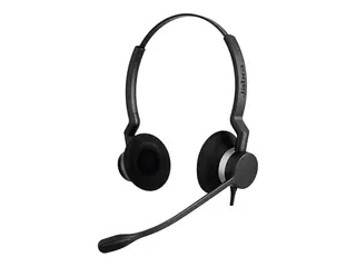Jabra BIZ 2300 USB UC Duo - Hodesett on-ear - kablet - USB