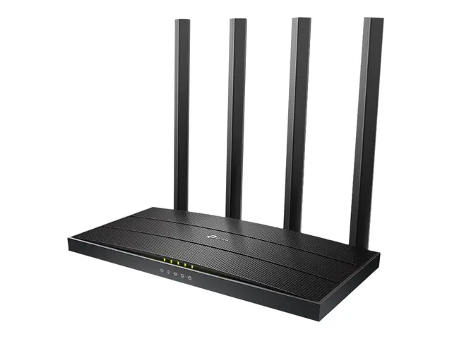 TP-Link Archer C6 V3.20 - Trådløs ruter 4-portssvitsj 1GbE Wi-Fi 5...