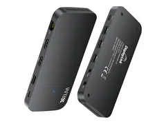 Elivi ORION - dokkingstasjon - USB-C / USB-A 10-spors - 2 x HDMI - 1GbE, USB 2.0