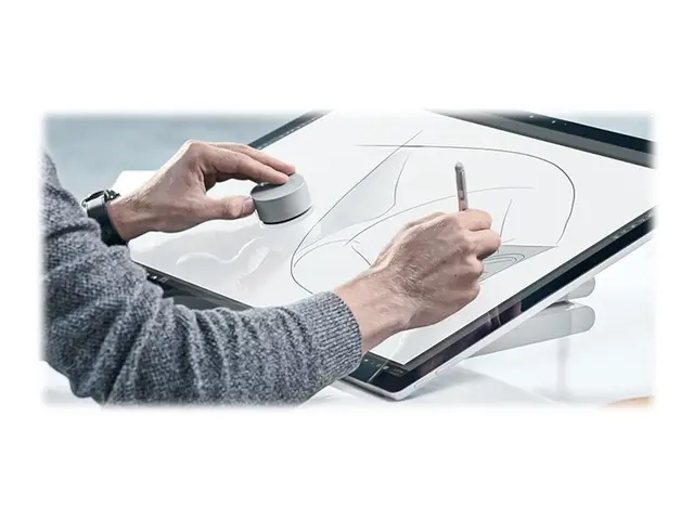 Microsoft Surface Dial - Markør - trådløs - Bluetooth 4.0 - magnes...