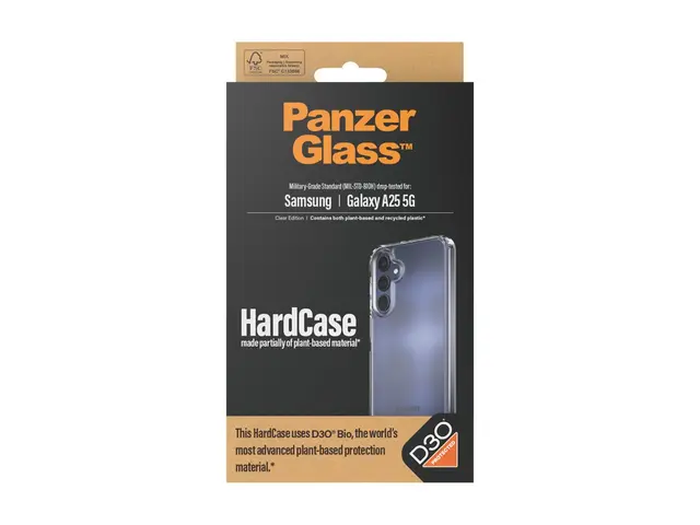 PanzerGlass HardCase - Clear Edition baksidedeksel for mobiltelefo...