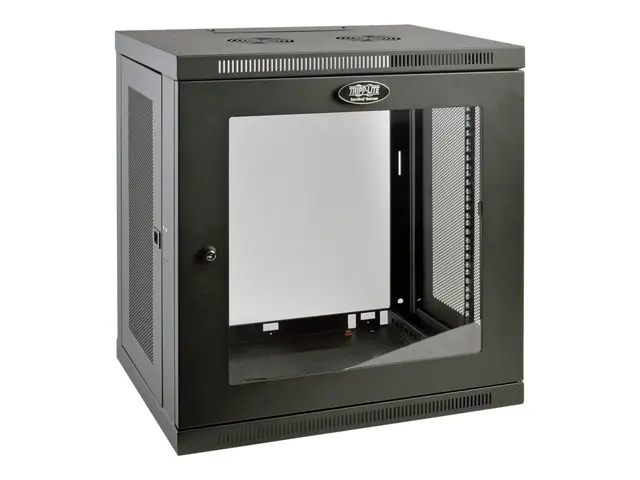 Eaton Tripp Lite Series 12U Wall Mount Rack Enclosure Server Cabin...