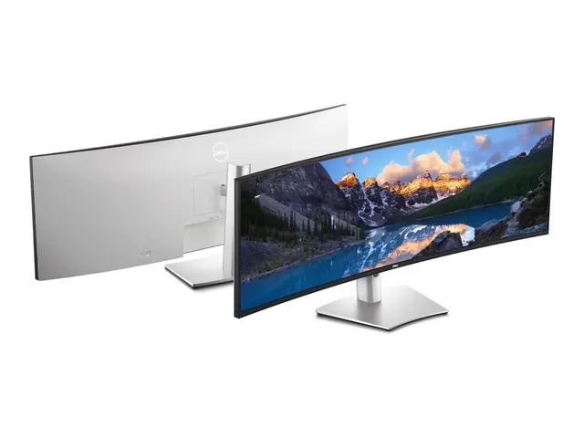 Dell UltraSharp U4924DW - LED-skjerm kurvet 49" 5120 x 1440 5K Dua...