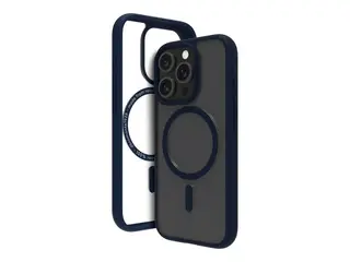 dbramante1928 Grenen - Baksidedeksel for mobiltelefon MagSafe-samsvar - plastikk - blå, klar bakside - for Apple iPhone 16 Pro