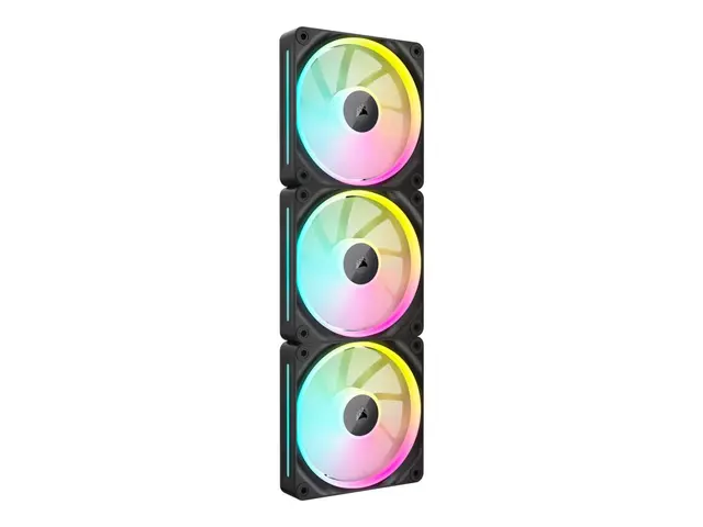 CORSAIR iCUE Link LX120 RGB - Kabinettvifte 120 mm svart (en pakke 3)