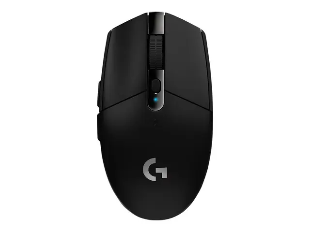 Logitech G G305 - Mus optisk 6 knapper trådløs 2.4 GHz USB mottake...