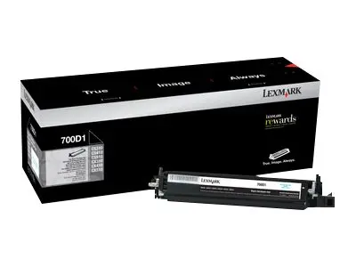Lexmark 700D1 - Svart - original - fremkallersett LCCP - for Lexma...