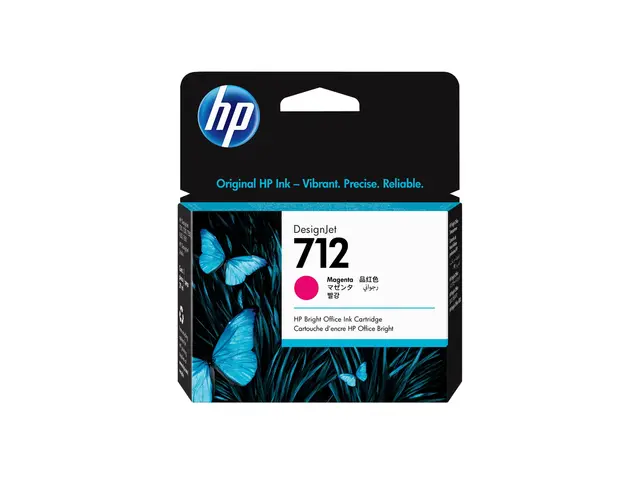 HP 712 - 29 ml - magenta - original - DesignJet - blekkpatron - fo...