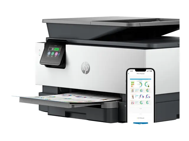 HP Officejet Pro 9122e All-in-One - multifunksjonsskriver farge