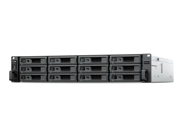 Synology RackStation RS2423RP+II - NAS-server 12 brønner kan monte...