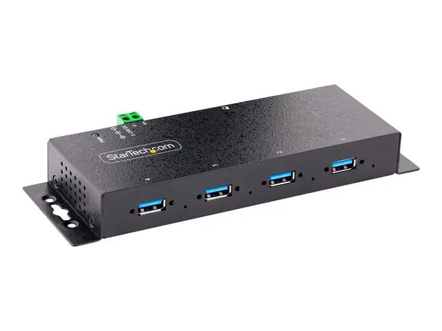 StarTech.com 4-Port Industrial USB 3.0 5Gbps Hub, Rugged Hub w/15k...