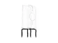OtterBox React Series - Baksidedeksel for mobiltelefon halskjede - MagSafe-samsvar - blank - for Apple iPhone 15 Pro Max