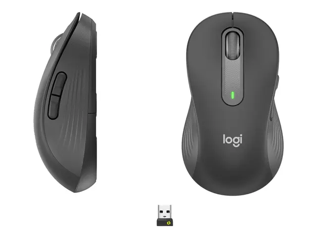 Logitech Signature M650 L LEFT - Mus stor størrelse venstrehendt o...