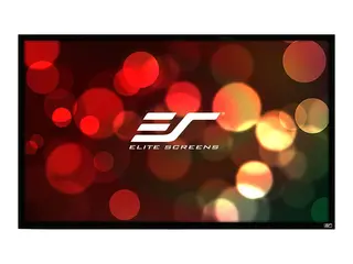 Elite Screens ezFrame Series R84WV1 NTSC Format Projeksjonsskjerm - veggmonterbar - 84" (213 cm) - 4:3 - CineWhite - svart