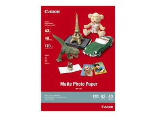 Canon MP-101 - A3 (297 x 420 mm) 170 g/m&#178; - 40 ark fotopapir - for i6500, 9100, 9950; PIXMA iX7000; S6300, 9000