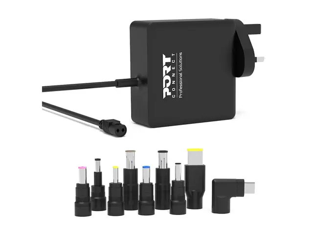 PORT Connect - Strømadapter universal AC 100-240 V 90 watt Storbri...