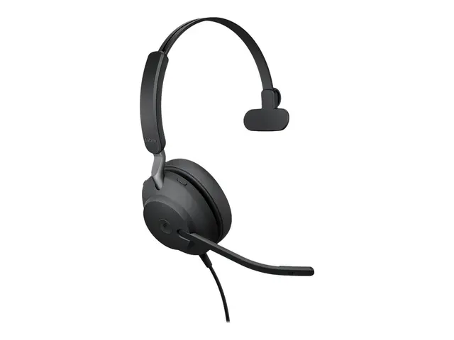 Jabra Evolve2 40 SE MS Mono - Hodesett on-ear kablet USB-A lydisol...