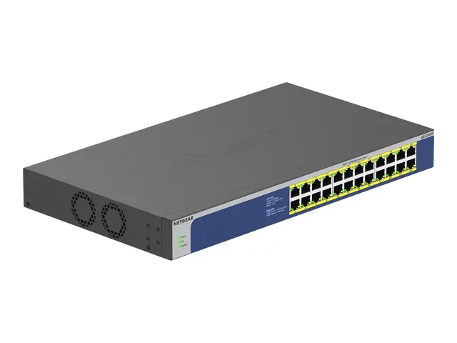 NETGEAR GS524PP - Switch - ikke-styrt - 24 x 10/100/1000 (PoE+) - ...