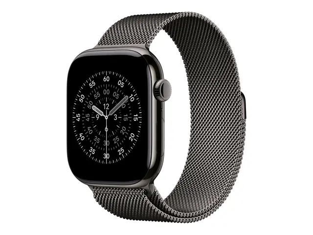 Apple - Sløyfe for smart armbåndsur 46mm S/M-størrelse skifergrå W...