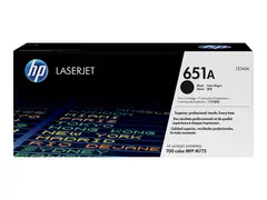 HP 651A - Svart - original - LaserJet tonerpatron (CE340A) - for Color LaserJet Enterprise MFP M775; LaserJet Managed MFP M775