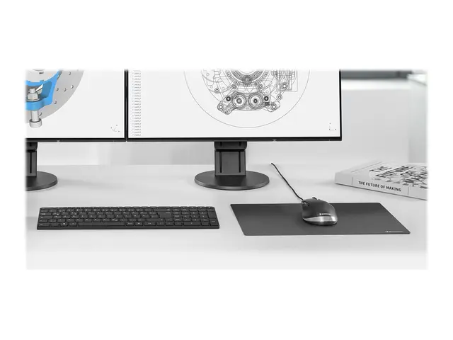 3Dconnexion CadMouse Pro - Mus - ergonomisk - optisk - 7 knapper -...