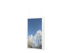 HI-ND Ceiling Casing 75&quot; - Monteringssett (hylster) portrett - for digitalsignerings-LCD-panel - hvit - skjermst&#248;rrelse: 75&quot; - takmonterbar