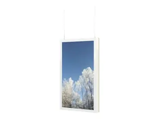 HI-ND Ceiling Casing 75&quot; - Monteringssett (hylster) portrett - for digitalsignerings-LCD-panel - hvit - skjermst&#248;rrelse: 75&quot; - takmonterbar