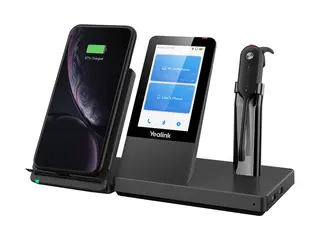 Yealink WH67 X Workstation - Hodesett i &#248;ret - DECT - tr&#229;dl&#248;s - UC-sertifisert