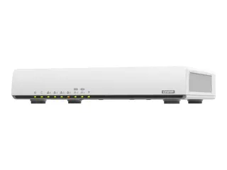 QNAP QHora-301W - Tr&#229;dl&#248;s ruter 6-porters svitsj 10GbE - Wi-Fi 6 - Dobbeltb&#229;nd