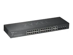 Zyxel GS1920-24v2 - Switch - smart 24 x 10/100/1000 + 4 x kombo-Gigabit SFP - rackmonterbar