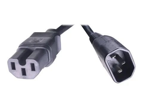HPE - Strømkabel - IEC 60320 C14 til IEC 60320 C15 2.5 m