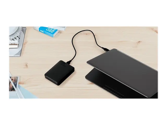 WD Elements Portable WDBU6Y0050BBK - Harddisk - 5 TB - ekstern (bæ...