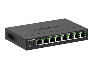 NETGEAR MS308 - Switch - multi-gigabit - ikke-styrt 8 x 100/1000/2.5G - stasjonær, veggmonterbar