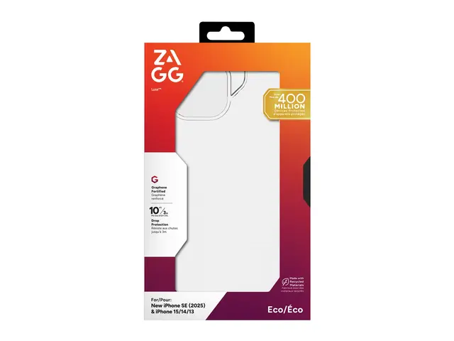 ZAGG Luxe - Baksidedeksel for mobiltelefon blank Apple iPhone 13, ...