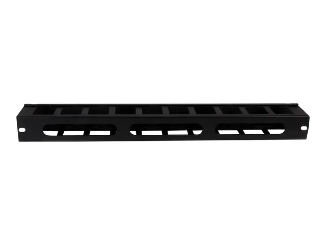 StarTech.com 1U Horizontal Finger Duct Rack Cable Management Panel...