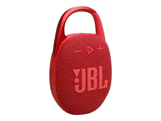 JBL Clip 5 - Høyttaler - for bærbar bruk trådløs - Bluetooth - Appstyrt - 7 watt - rød