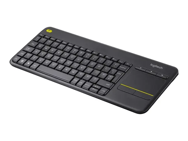 Logitech Wireless Touch Keyboard K400 Plus - Tastatur - trådløs - ...