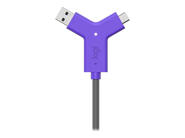 Logitech Swytch - Hub 2 x HDMI + 1 SuperSpeed USB USB-C stasjonær ...