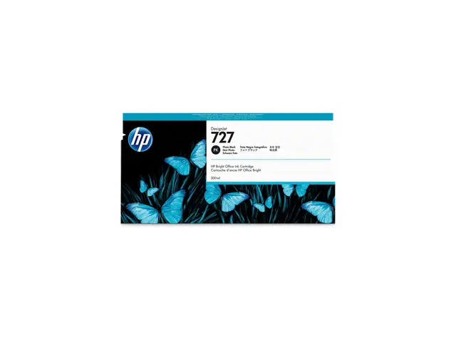 HP 727 - 300 ml - høykapasitets - fotosort - original - DesignJet ...