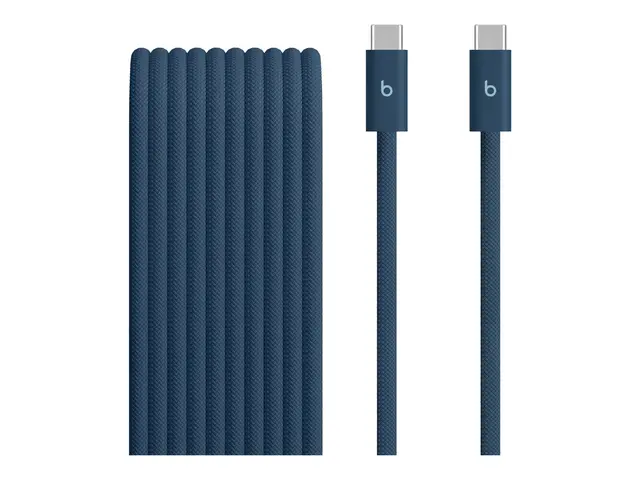Beats - USB-kabel USB-C (hann) til USB 2.0 3 m flettet, Hurtigladi...