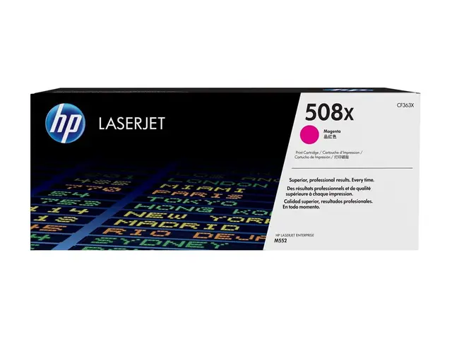 HP 508X - Høy ytelse - magenta - original - LaserJet - tonerpatron...