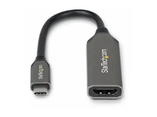 StarTech.com - Adapterkabel - 24 pin USB-C hann til HDMI hann 20 cm - 8K 60Hz støtte, 4K 144Hz støtte