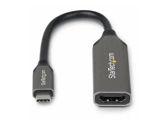StarTech.com - Adapterkabel 24 pin USB-C hann til HDMI 8K 60Hz stø...