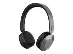 Lenovo ThinkPad 8550 - Aura Edition - hodesett on-ear - Bluetooth - trådløs - aktiv støydemping - tordengrå - Certified for Microsoft Teams