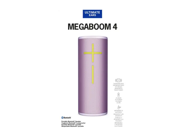 Ultimate Ears MEGABOOM 4 - Høyttaler for bærbar bruk trådløs Bluet...