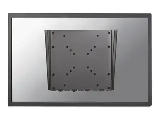 Neomounts FPMA-W110 - Brakett - fast - for LCD-skjerm svart - skjermstørrelse: 10"-40" - veggmonterbar