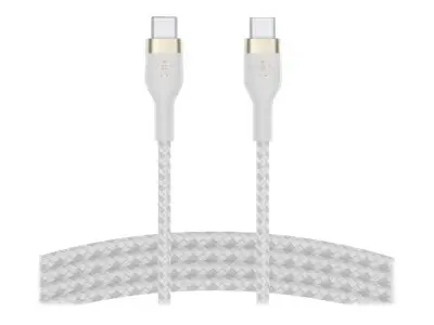 Belkin BoostCharge - USB-kabel 24 pin USB-C (hann) til 1 m hvit